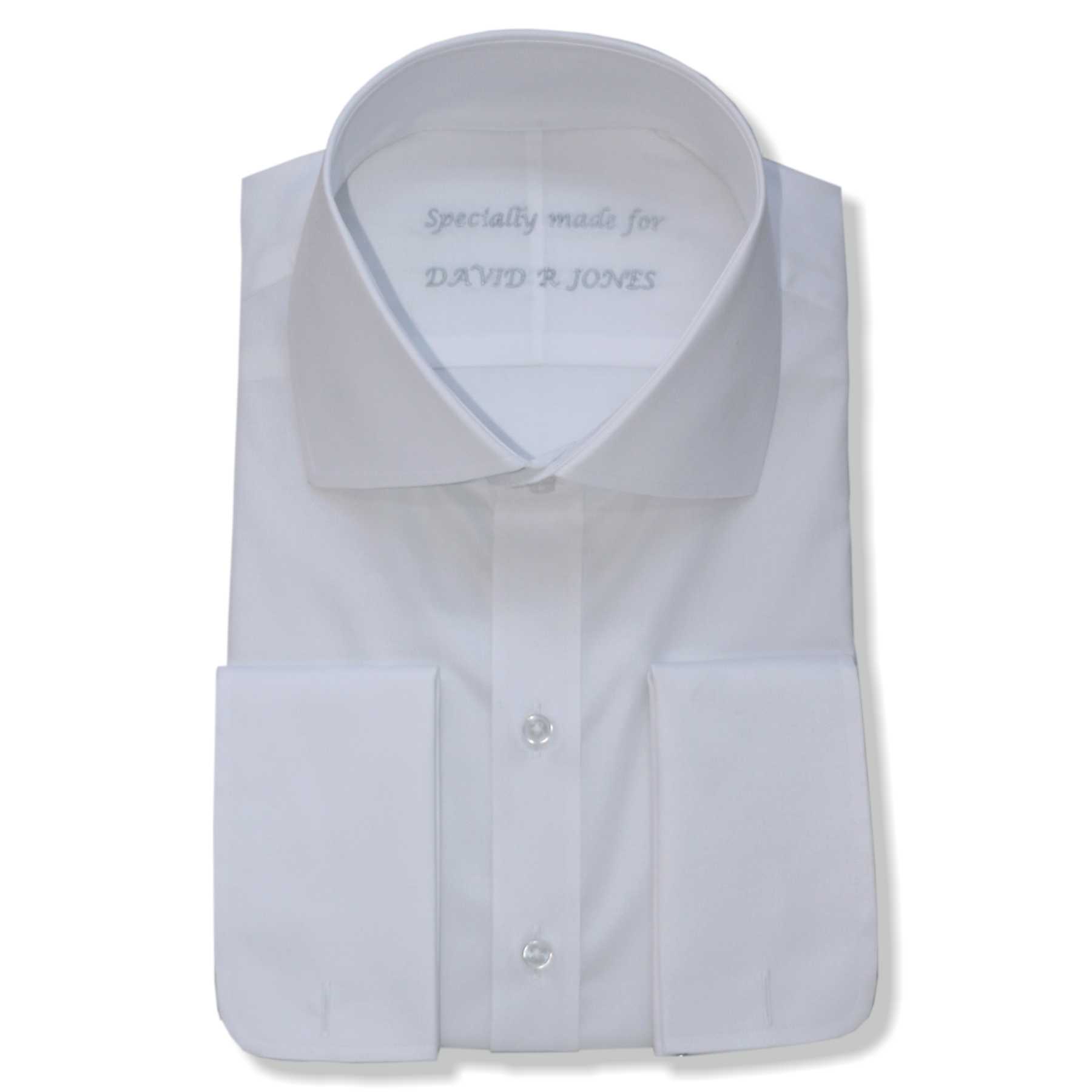 Hairy cut jacquard open collar shirt