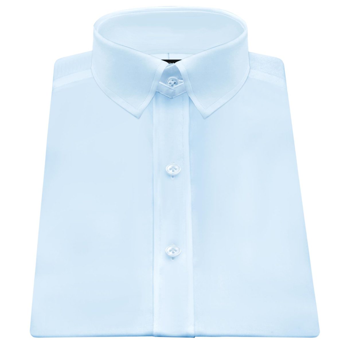 Sky Blue Tab Collar Shirt - John Clothier London Store