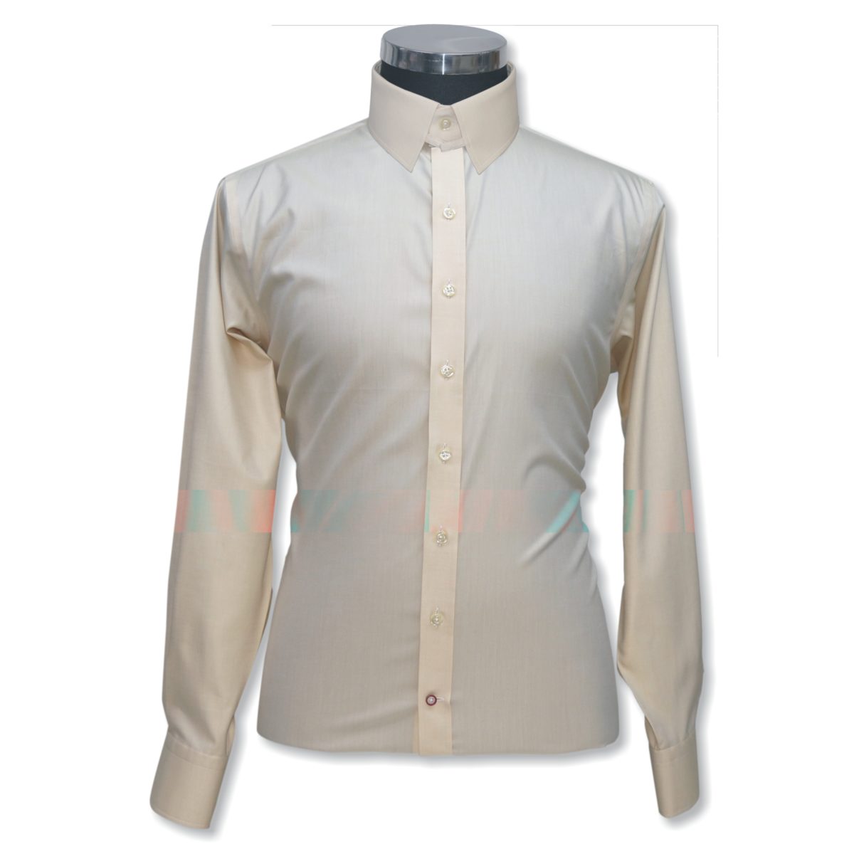 Fawn Melange Tab Collar