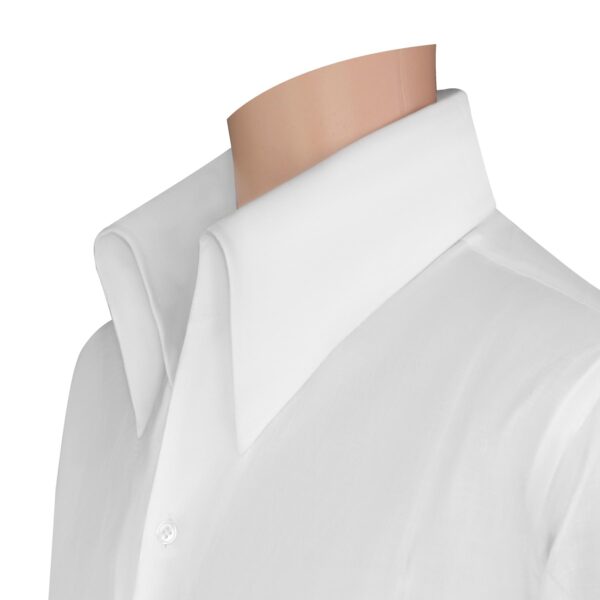 Men's White WEdding Wear Shirt - John Clothier custom made shirts - 100$ Cotton -Unique Grooms outfit