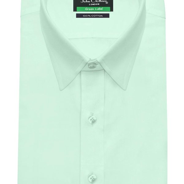 Mint Green Kent Collar Shirt
