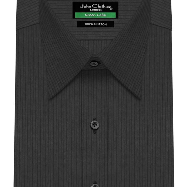 Black Stripes Classic Collar