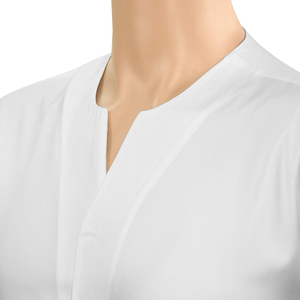 Collarless Open V