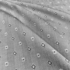 400-78 Grey herringbone