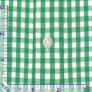 1200-58 Green gingham checks