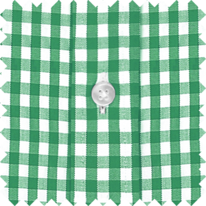 1200-58 Green gingham checks