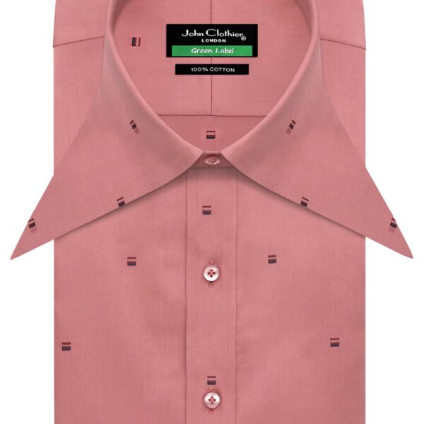 Dusty Rose Pink Motif Extreme Longpoint Collar
