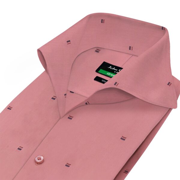 Dusty Pink High Open Cutaway Collar