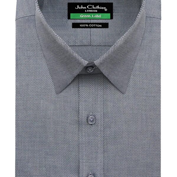Misty Blue Grey Oxford Kent Collar