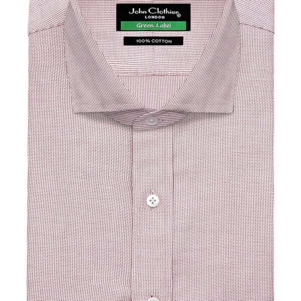 Pink Oxford Cutaway Collar