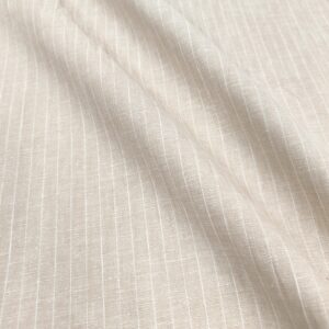 1100-79 Beige Stripes linen