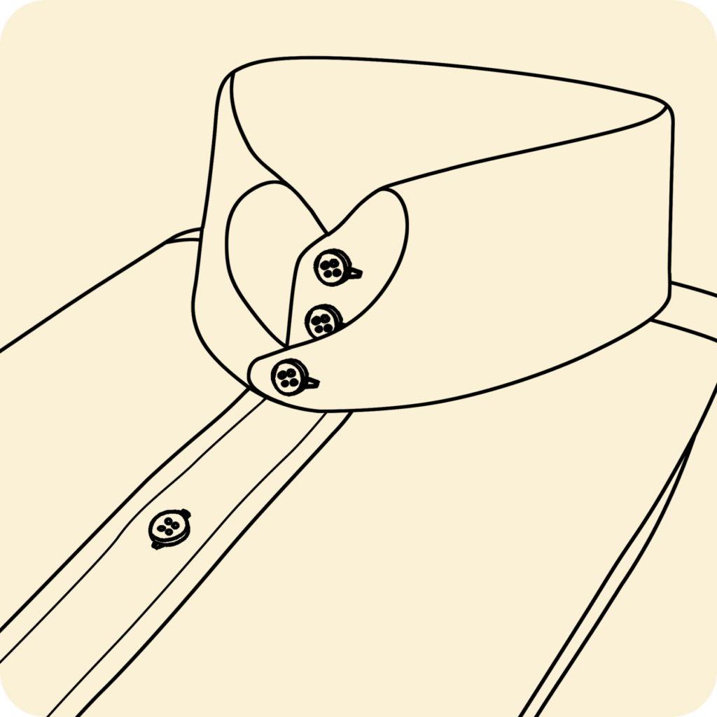 High Heart Shape Tab Collar