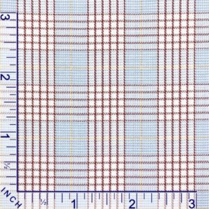 1200-47 Grey Maroon Checks