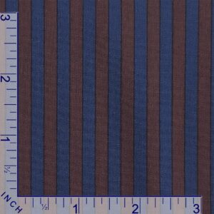1200-45 Brown Blue stripes