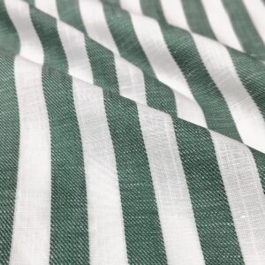 1200-96 Green White wide stripes